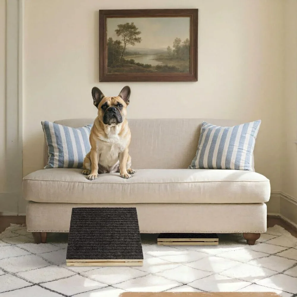 Foldable Wooden Dog Ramp for Stairs